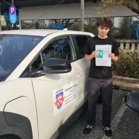 Cameron He passed today at first try after only 3 hours Driving lessons